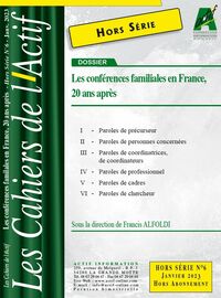 Les conférences familiales en France, 20 ans après