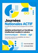 Adultes présentant un handicap intellectuel modéré à sévère - Journées des 13 et 14 mai 2027 à La Grande Motte