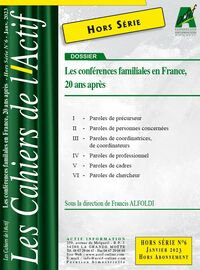 Les conférences familiales en France, 20 ans après