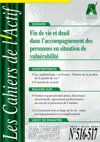 Fin de vie et deuil dans l’accompagnement des personnes en situation de vulnérabilité