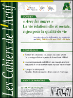 Avec les autres La vie relationnelle et sociale, enjeu pour la qualité de vie